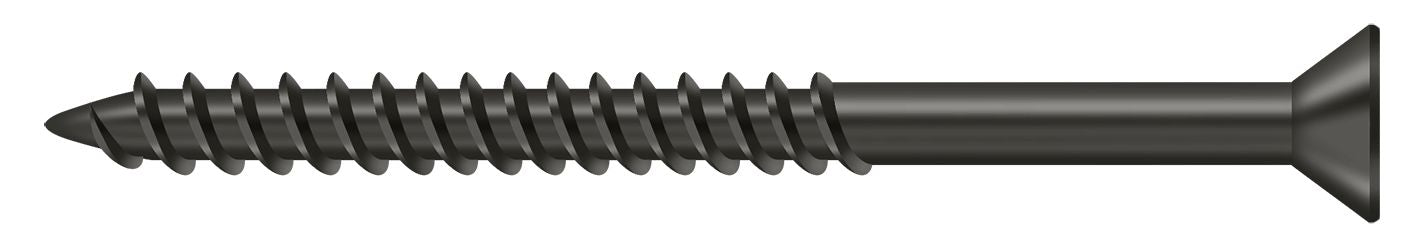 Deltana SCWS1025U10B Wood Screw; ST; #10 x 2-1/2"; Oil Rubbed Bronze Finish Main image