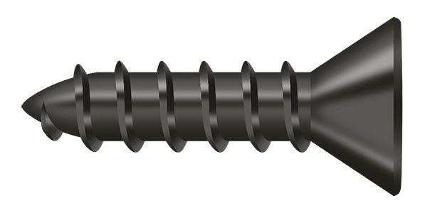 Deltana SCWS1075U10B Wood Screw; ST; #10 x 3/4"; Oil Rubbed Bronze Finish