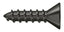 Deltana SCWS1075U10B Wood Screw; ST; #10 x 3/4"; Oil Rubbed Bronze Finish