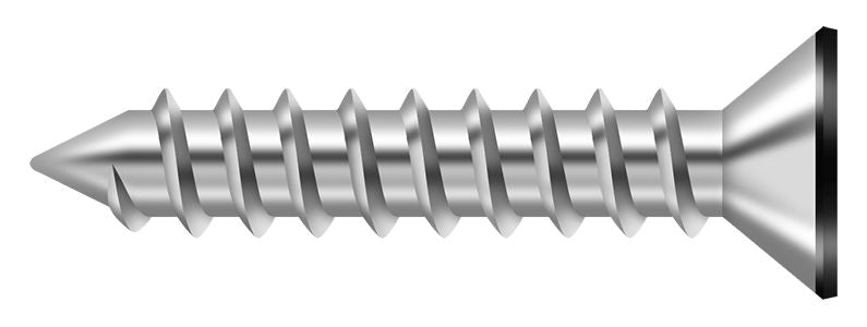 Deltana SCWS12125U1B Wood Screw; ST; #12 x 1-1/4"; Flat Black Finish Main image