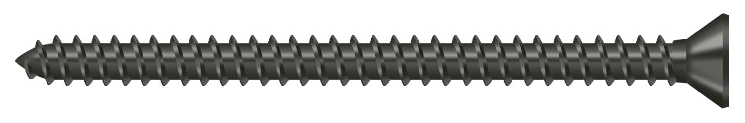 Deltana SCWS925U10B Wood Screw; Steel; #9 x 2-1/2"; Oil Rubbed Bronze Finish Main image