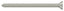 Deltana SCWS925U15 Wood Screw; Steel; #9 x 2-1/2"; Satin Nickel Finish