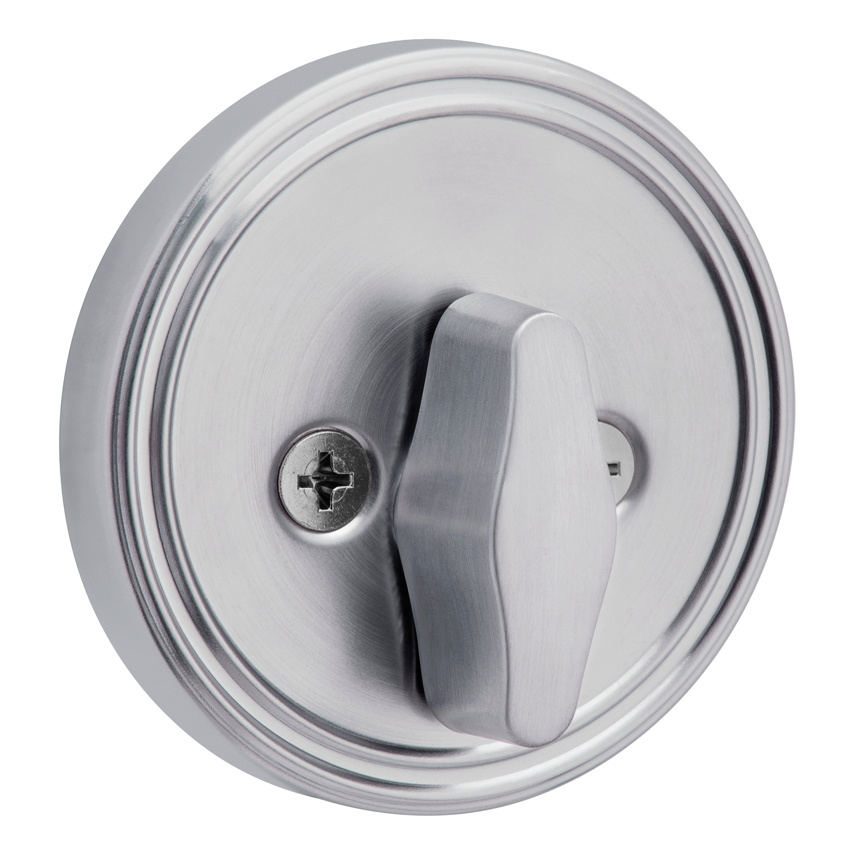 Safelock SD9300-26D One Sided Deadbolt with 4AL Latch and RCS Strike Satin Chrome Finish Main image