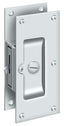 Deltana SDL60U26 Decorative Pocket Lock 6"; Privacy; Bright Chrome Finish