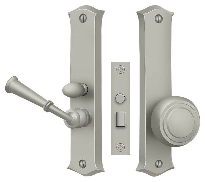 Deltana SDL688U15 Storm Door Latch; Classic; Mortise Lock; Satin Nickel Finish Main image