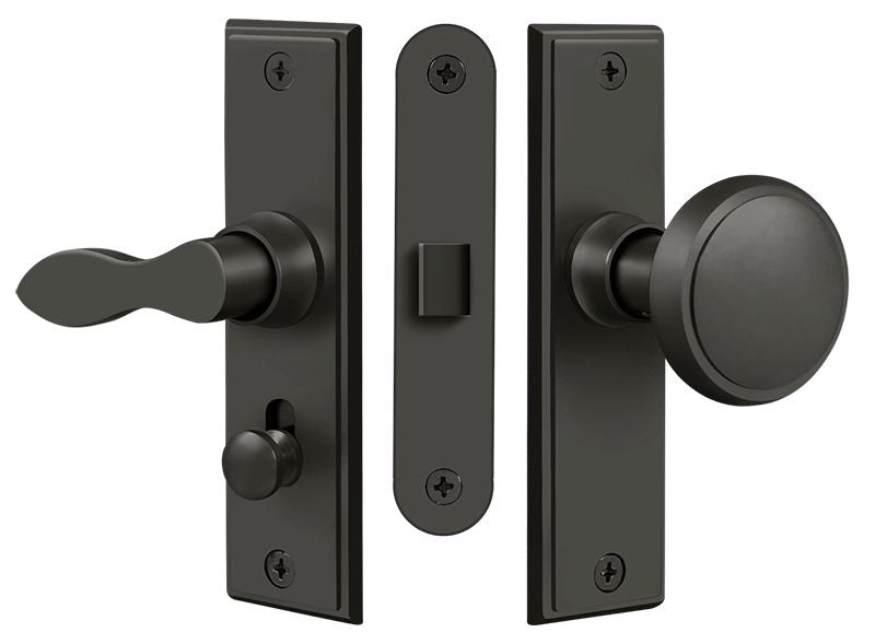 Deltana SDML334U10B Storm Door Latch; Square; Mortise Lock; Oil Rubbed Bronze Finish Main image