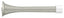 Deltana SDS375U15 3-3/4" Baseboard Door Bumper; Heavy Duty; Steel; Satin Nickel Finish