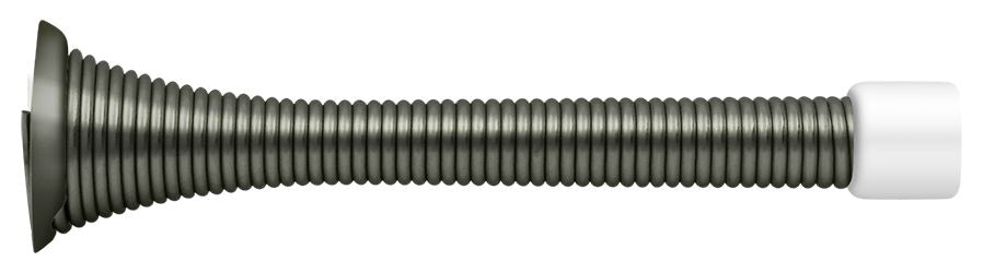 Deltana SDS375U15A 3-3/4" Baseboard Door Bumper; Heavy Duty; Steel; Antique Nickel Finish Main image