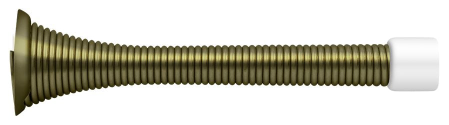 Deltana SDS375U5 3-3/4" Baseboard Door Bumper; Heavy Duty; Steel; Antique Brass Finish Main image