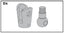 LCN SEM7810514AL Ball Pivot and Connection Link 689 Aluminum Finish