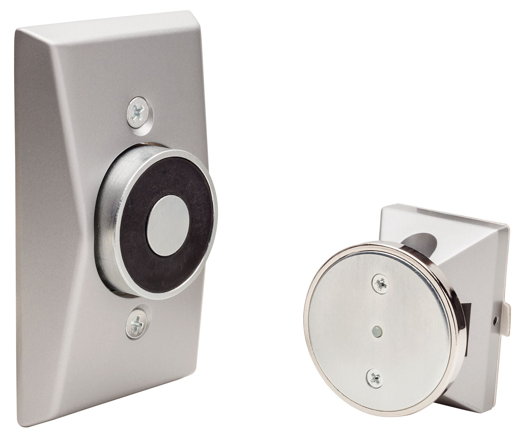 LCN SEM7840AL Low Profile Recessed Wall Mount Hold Open Magnet 689 Aluminum Finish Main image