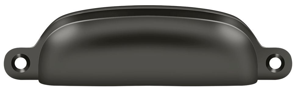 Deltana SHP29U10B Exposed Shell Pull 4"; Oil Rubbed Bronze Finish Main image