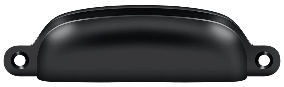 Deltana SHP29U19 Exposed Shell Pull 4"; Black Finish Main image