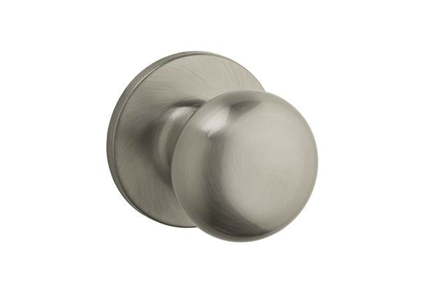 Safelock SK1000AS-15 Athens Knob Passage Lock with 4AL Latch and RCS Strike Satin Nickel Finish Main image