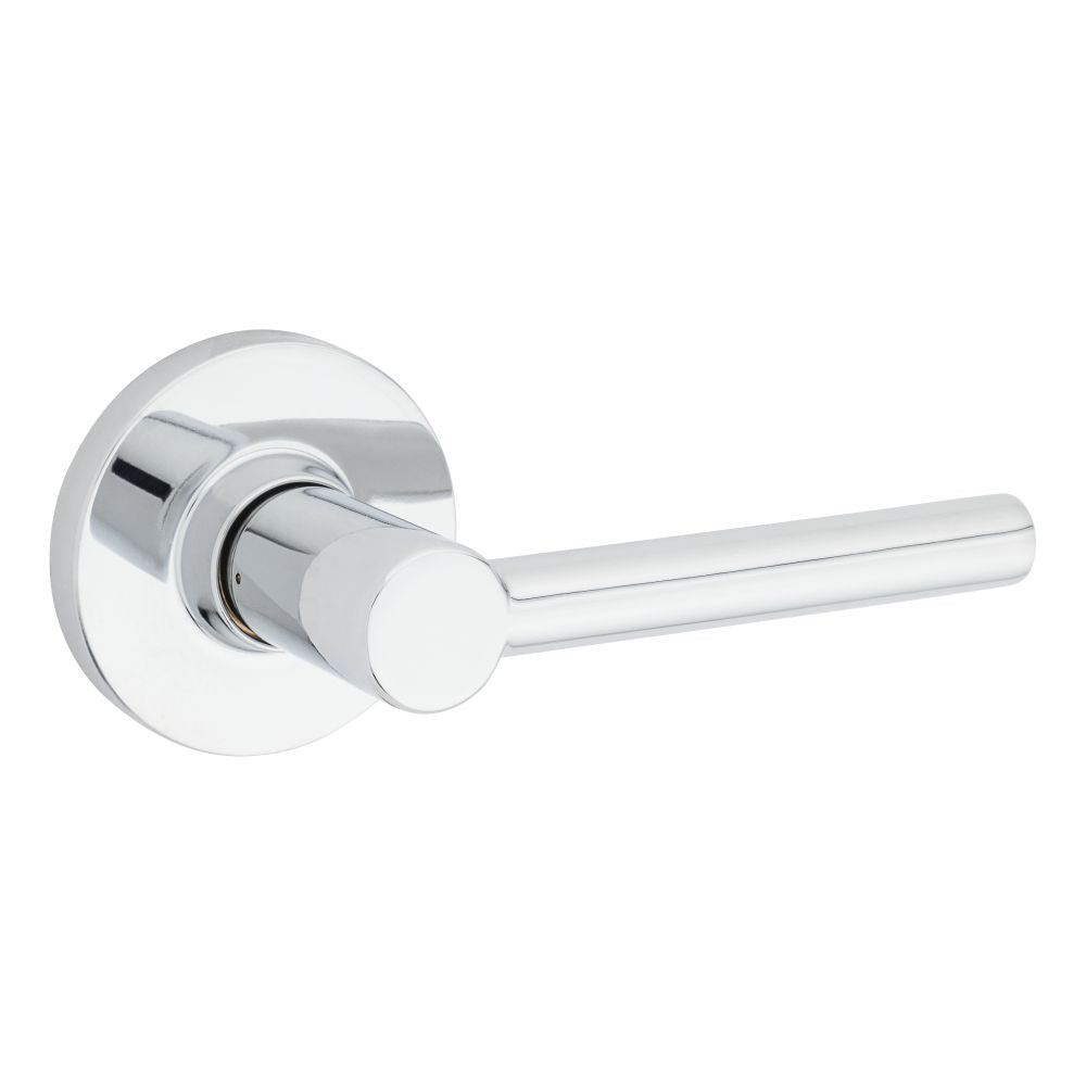Safelock SL1000RELRDT-26 Reminy Lever Round Rose Passage Lock with RCAL Latch and RCS Strike Bright Chrome Finish Main image