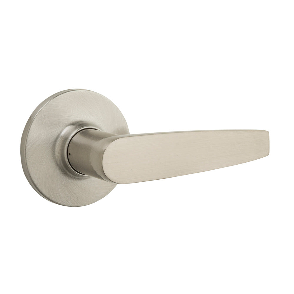 Safelock SL1000WI-15 Winston Lever Passage Lock with RCAL Latch and RCS Strike Satin Nickel Finish