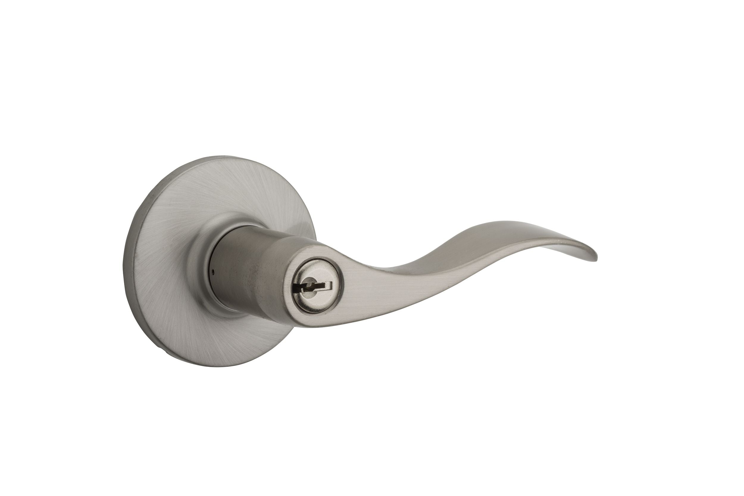 Safelock SL5000LY-15 Layton Lever Entry Lock with RCAL Latch and RCS Strike Satin Nickel Finish Main image