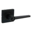 Safelock SL6500DALSQT-514 Daylon Lever with Square Rose Storeroom Lock with 4AL Latch and RCS Strike Matte Black Finish