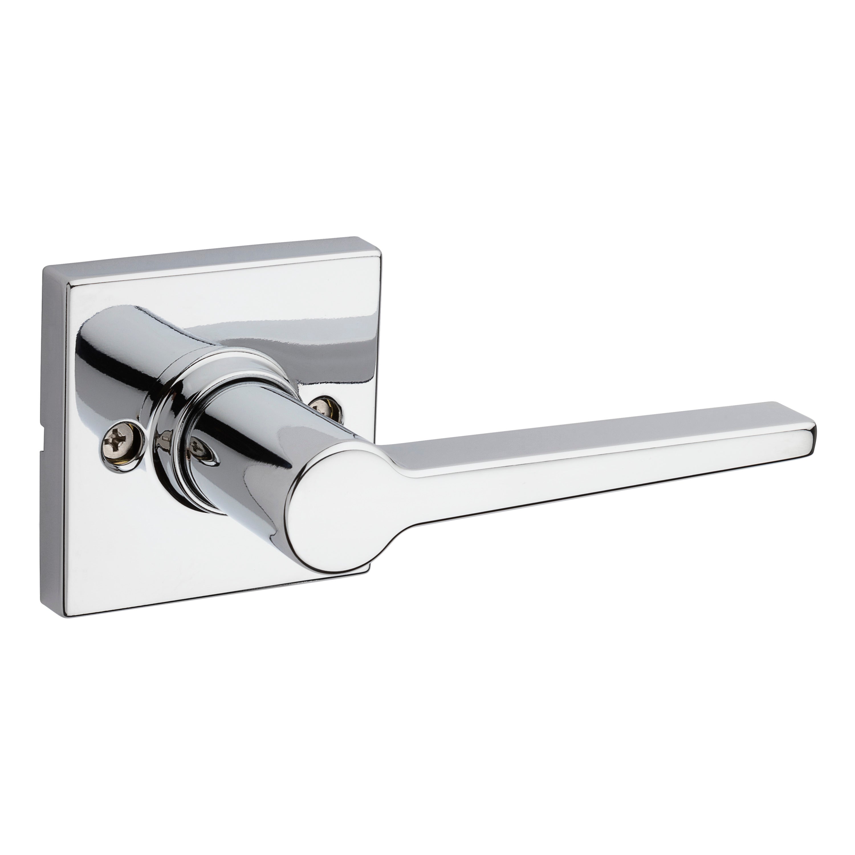 Safelock SL7000DALSQT-26 Daylon Lever with Square Rose Half Dummy Bright Chrome Finish Main image