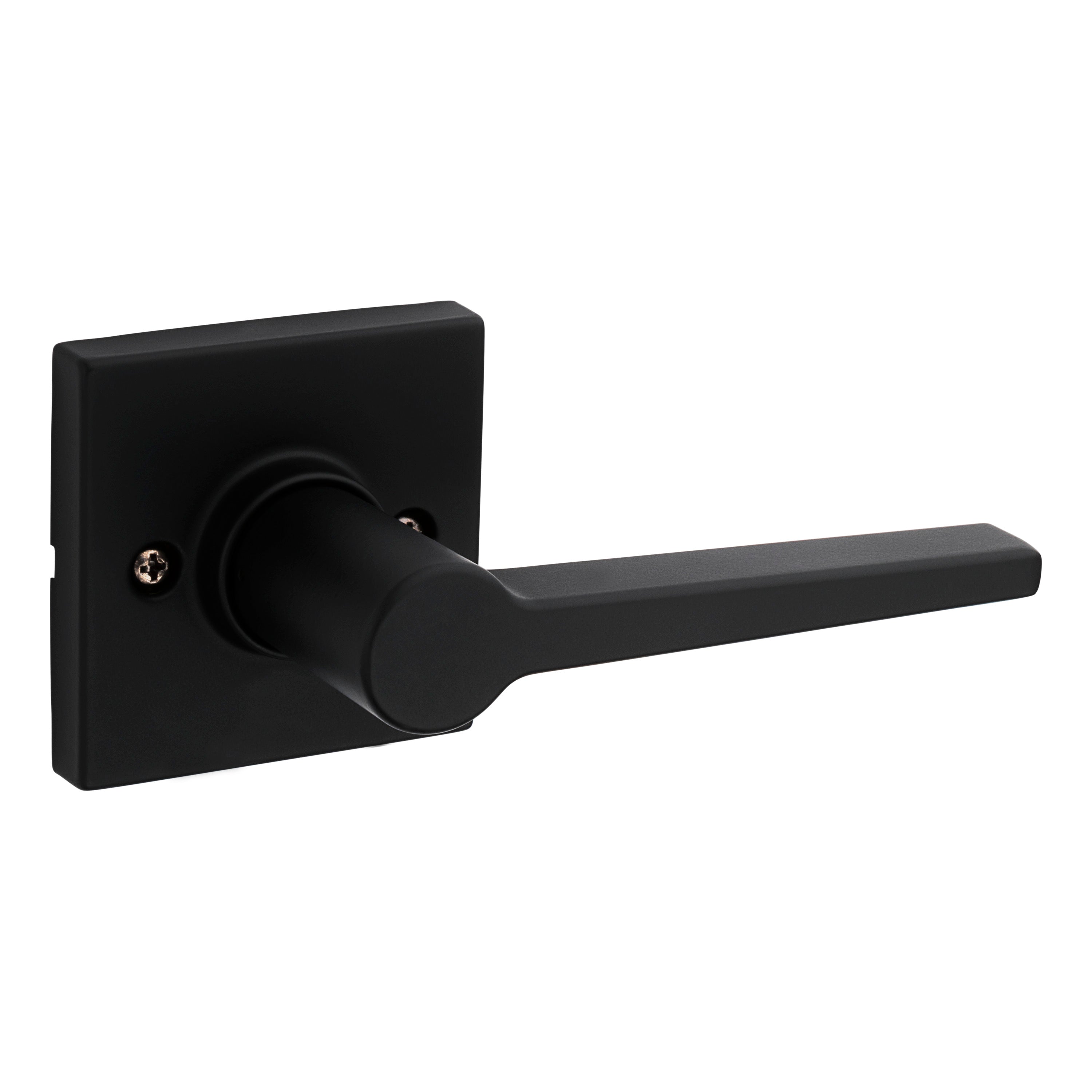 Safelock SL7000DALSQT-514 Daylon Lever with Square Rose Half Dummy Matte Black Finish Main image