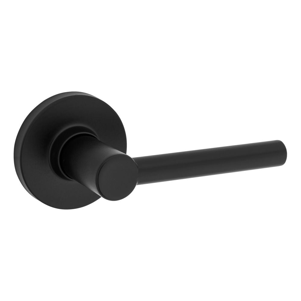 Safelock SL7000RELRDT-514 Reminy Lever Round Rose Half Dummy Matte Black Finish Main image