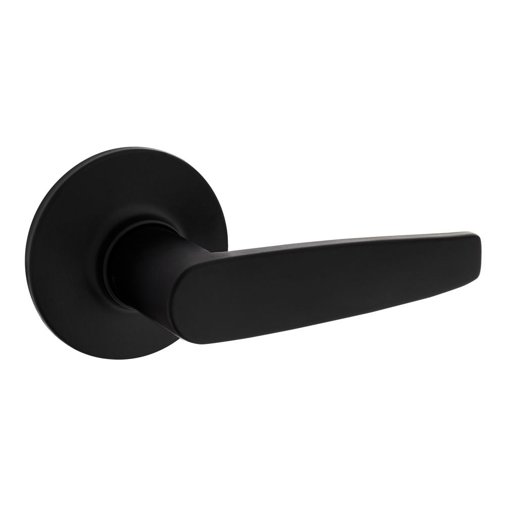 Safelock SL7000WI-514 Winston Lever Round Rose Half Dummy Matte Black Finish Main image