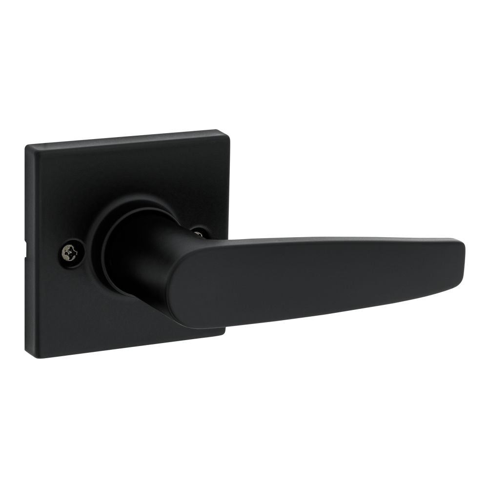 Safelock SL7000WISQT-514 Winston Lever Square Rose Half Dummy Matte Black Finish Main image