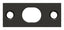 Deltana SP12EFB10B Strike Plate For Extension Flush Bolt; Oil Rubbed Bronze Finish