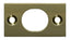 Deltana SP6FBU5 Strike Plate For 6" Flush Bolt; Antique Brass Finish