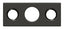 Deltana SP7FBR10B Strike Plate For 7" Flush Bolt; Oil Rubbed Bronze Finish