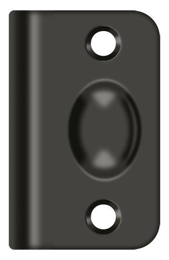 Deltana SPB349U10B Strike Plate for Ball Catch and Roller Catch; Oil Rubbed Bronze Finish Main image