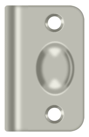 Deltana SPB349U15 Strike Plate for Ball Catch and Roller Catch; Satin Nickel Finish Main image
