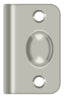 Deltana SPB349U15 Strike Plate for Ball Catch and Roller Catch; Satin Nickel Finish