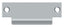 Deltana SPBDB478U26D T- Strike; 4 7/8" x 1-1/4"; Without Hole; Satin Chrome Finish