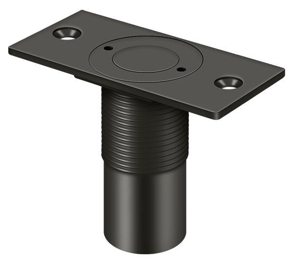 Deltana SPDP278U10B Dust Proof Strike; Adjustable; 2-7/8" x 1-3/8"; Oil Rubbed Bronze Finish Main image