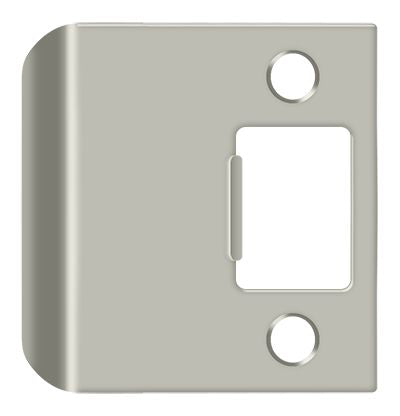 Deltana SPE225U15 Extended Lip Strike Plate; 2-1/4" Overall; Satin Nickel Finish Main image