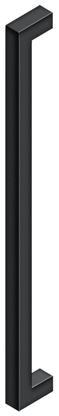 Deltana SSP2410U19 24" Single Side Contemporary Pull Black Finish