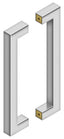 Deltana SSPBB1210U32 12" Back to Back Contemporary Pull Bright Stainless Steel Finish