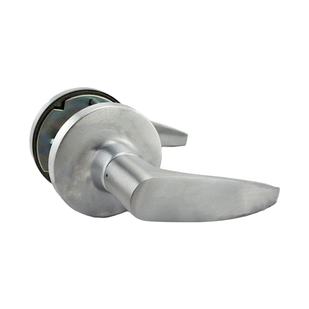 Falcon T101A626 T Series Passage Avalon Lever Lock with 23981137 Latch 5164 Strike Satin Chrome Finish Main image
