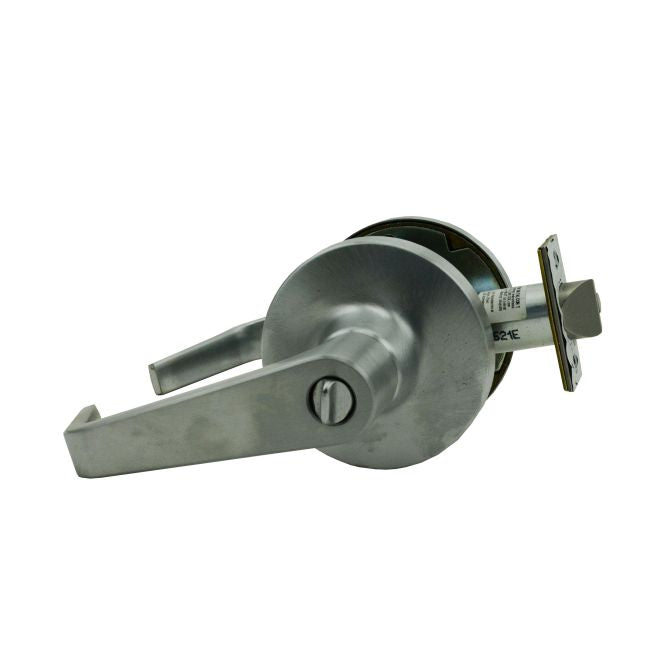Falcon T511PD626 T Series Entry / Office Dane Lever Lock with C Keyway KD 23981145 Latch 5164 Strike Satin Chrome Finish Main image