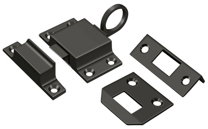 Deltana TC80U10B Transom Catch; Oil Rubbed Bronze Finish Main image
