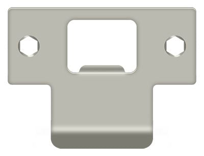 Deltana TSPE200U15 Extended T-Strike (2-3/4" x 2" ); Satin Nickel Finish Main image