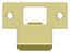 Deltana TSPE200U3 Extended T-Strike (2-3/4" x 2" ); Bright Brass Finish