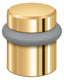 Deltana UFB4505CR003 Round Universal Floor Bumper 1-1/2"; Lifetime Brass Finish