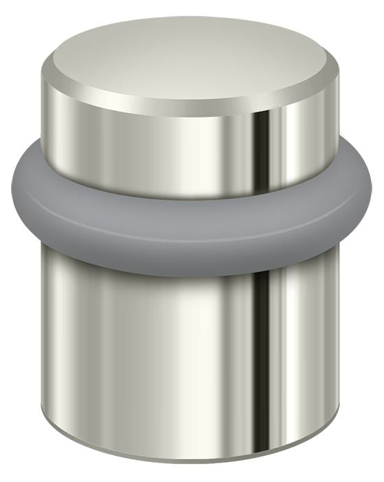 Deltana UFB4505U14 Round Universal Floor Bumper 1-1/2"; Bright Nickel Finish Main image