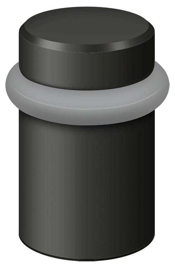 Deltana UFB5000U10B Round Universal Floor Bumper 2"; Oil Rubbed Bronze Finish Main image