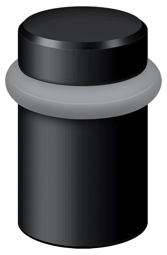 Deltana UFB5000U19 Round Universal Floor Bumper 2"; Black Finish Main image