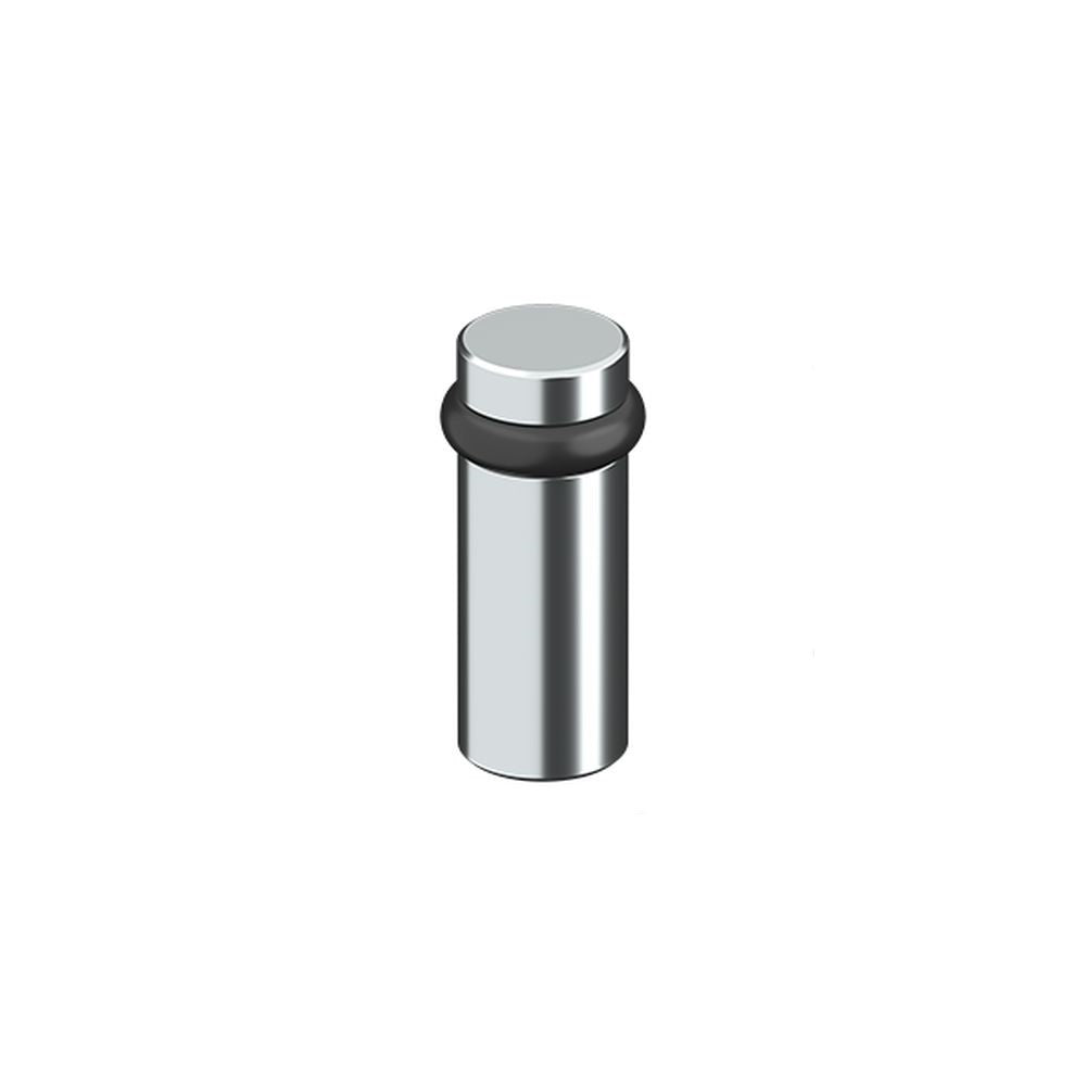 Deltana UFB6000U26 Round Universal Floor Bumper 3" Bright Chrome Finish Main image