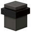 Deltana UFBS25U10B 2-1/2" Square Universal Floor Bumper Oil Rubbed Bronze Finish