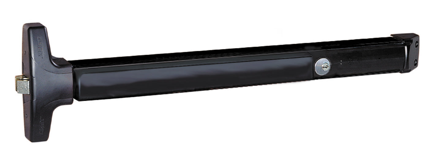 Detex V4071136 36" Rim Exit Only Exit Device Black Finish Main image